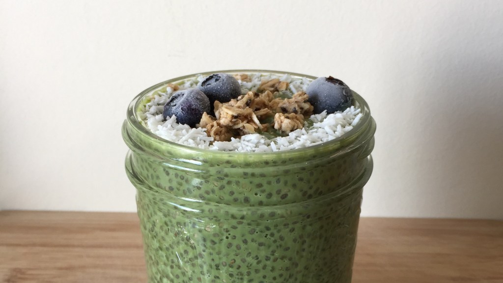 Matcha Chia Seed&nbsp;Pudding