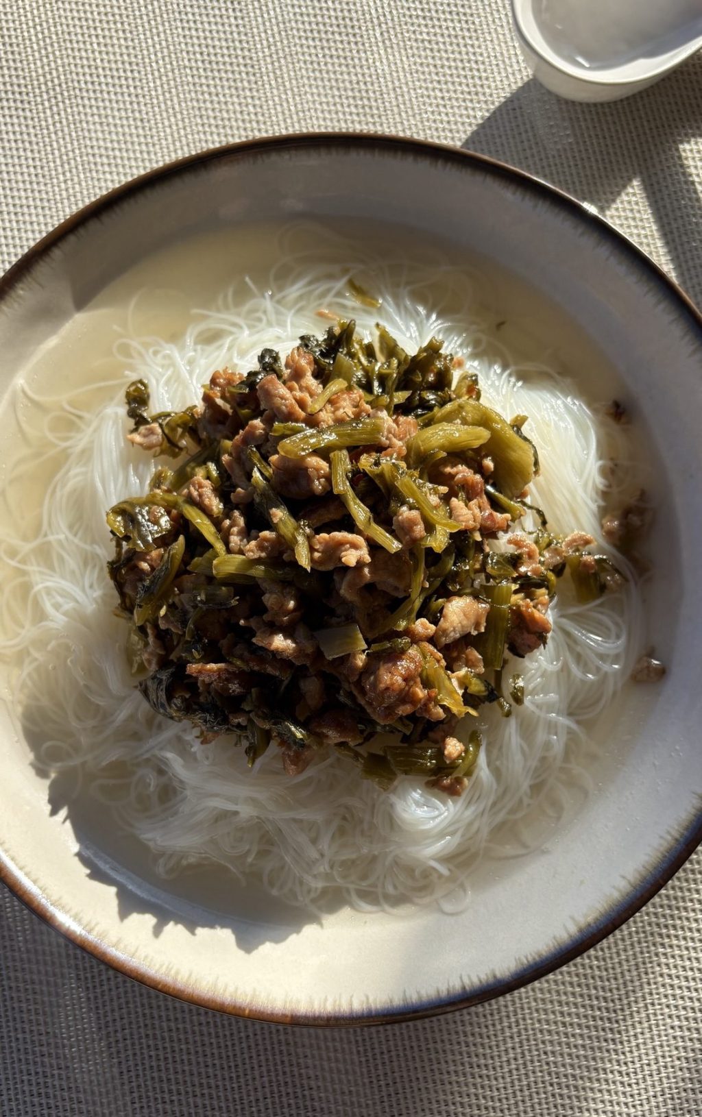 Preserved Cabbage Vermicelli&nbsp;Soup